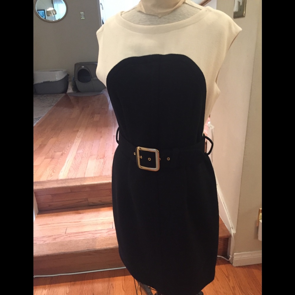 Colorblock Shift dress